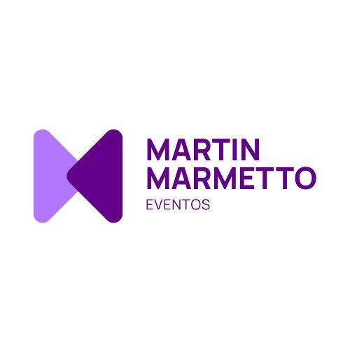 Logo for Martin Marmetto Eventos, experts in corporate and international congress organization.